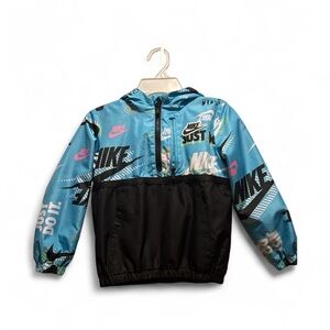 Nike kids Multicolor‎ Graphic Windbreaker size 4T
